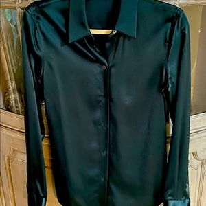 THEORY Silk Blouse